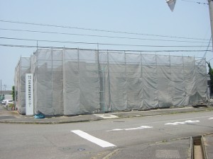 足場の写真