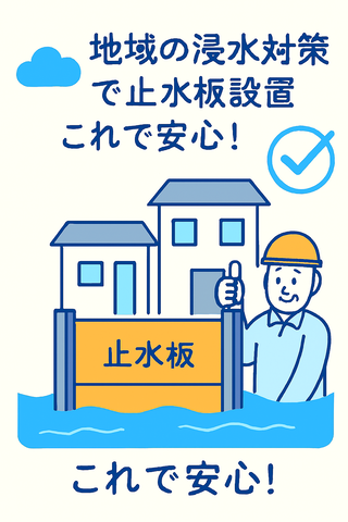 水害BCPを「実行可能」にするために：脱着式止水板という実践的な解決策