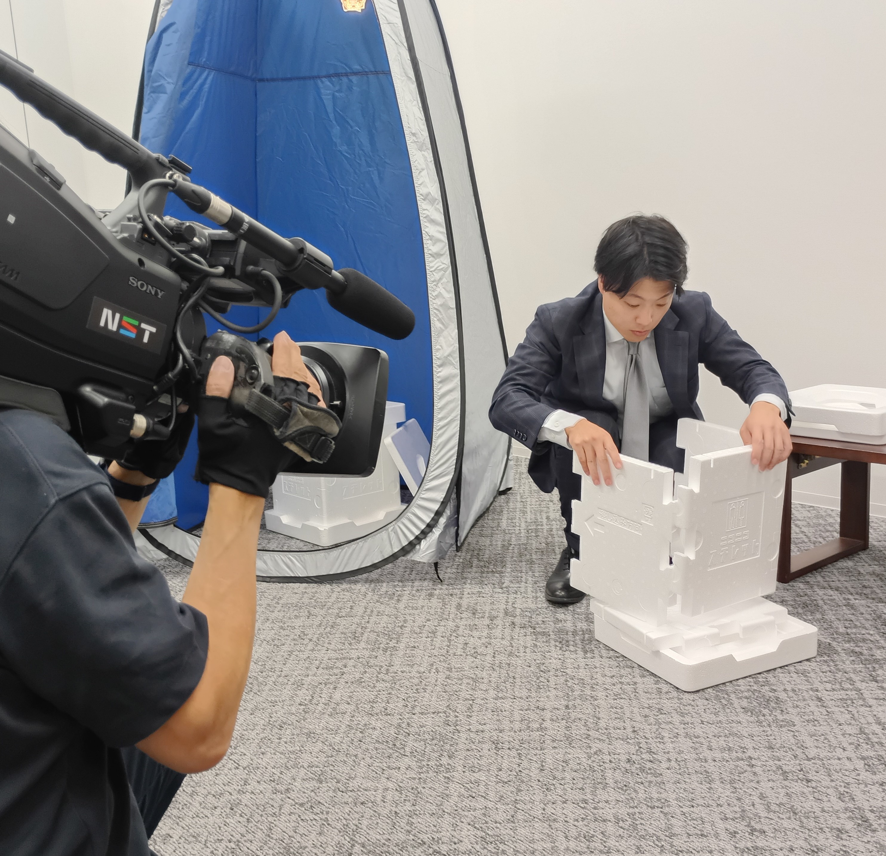 パーツ組み立ての体験