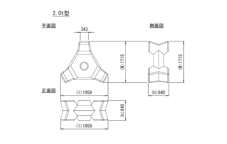 規格寸法図